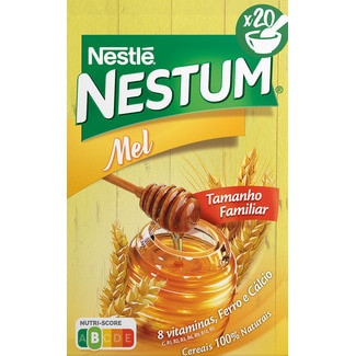 Flocos de Cereais com Mel embalagem 600 g - Nestlé Nestum