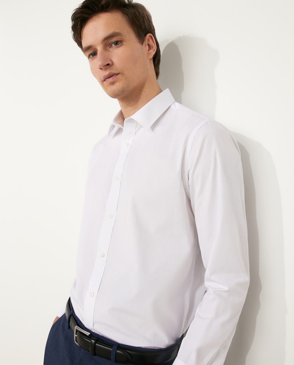 Chemise habillée unie coupe regular fit