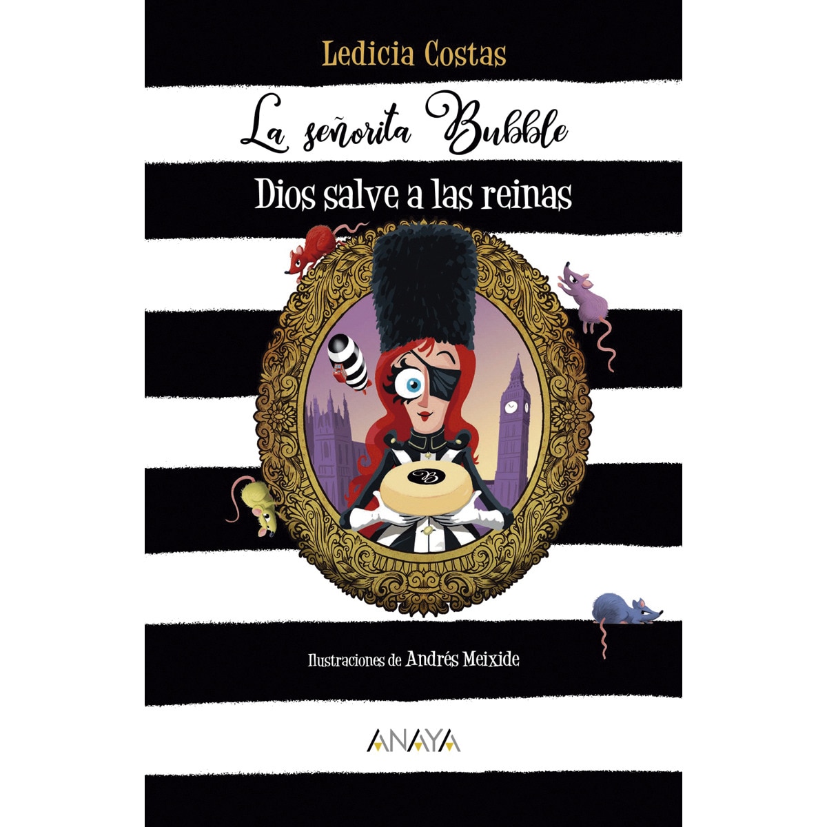 La señorita Bubble: Dios salve a las reinas (Capa mole com abas) 1