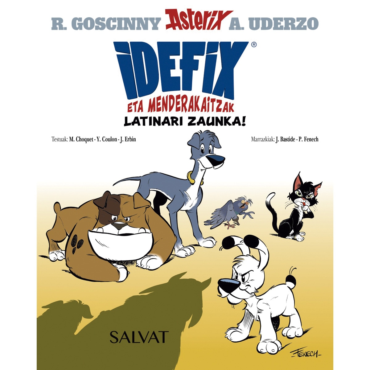 Imagem 0 de Idefix eta menderakaitzak, 1. Latinari zaunka! (Capa mole com abas)