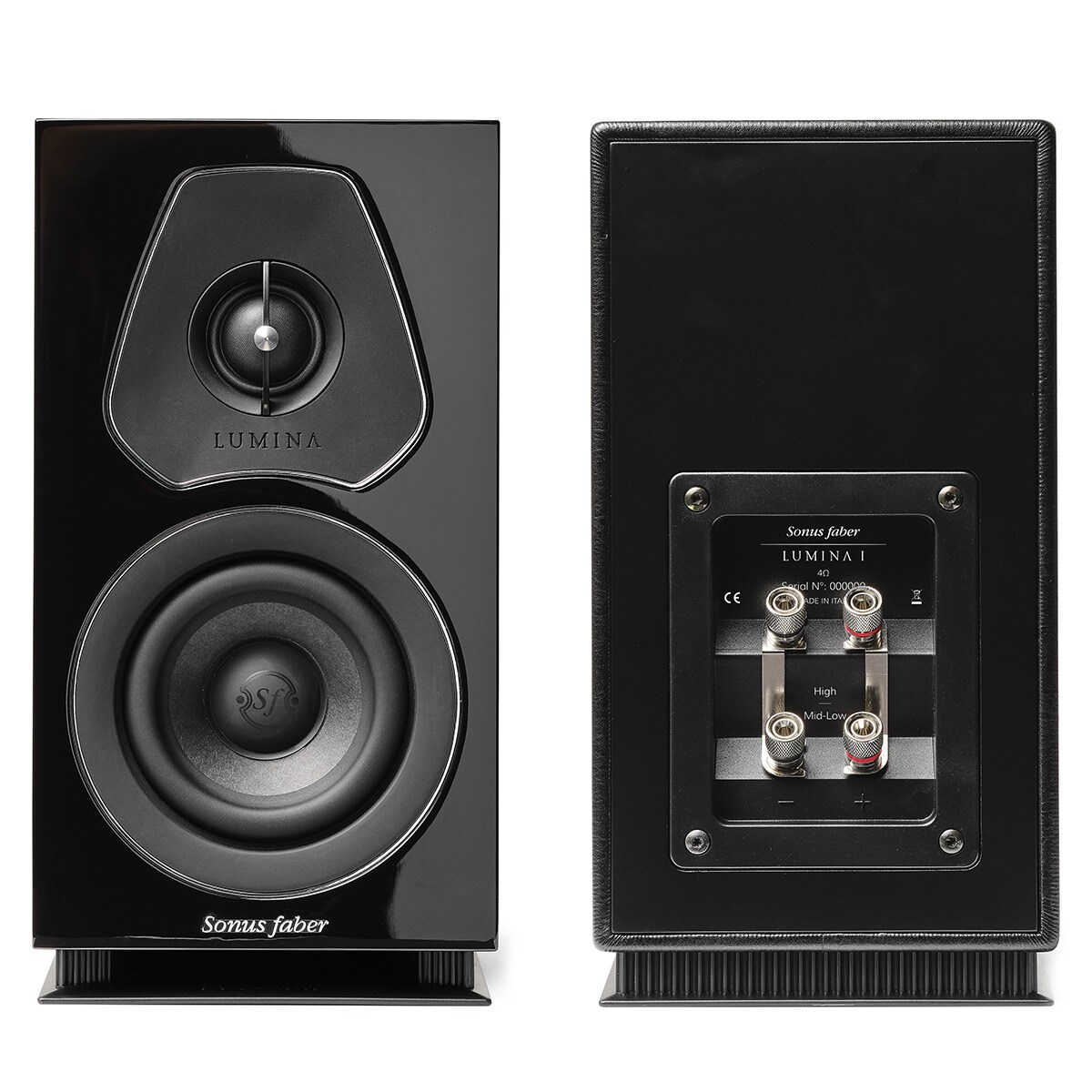 Altavoces Sonus Faber Lumina I par de monitores negro Negro-2