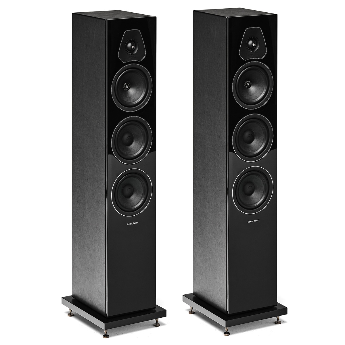 Altavoces Sonus Faber Lumina III par de pantallas acustícas negro Negro-2