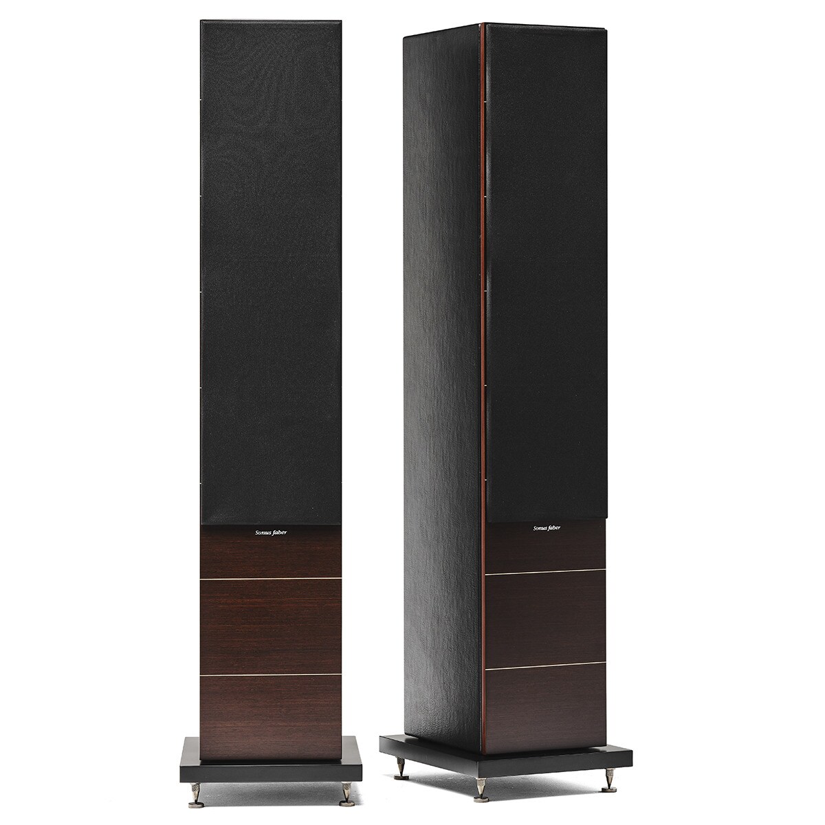 Enceintes colonnes Sonus Faber Lumina V Amator | Noir et Blanc