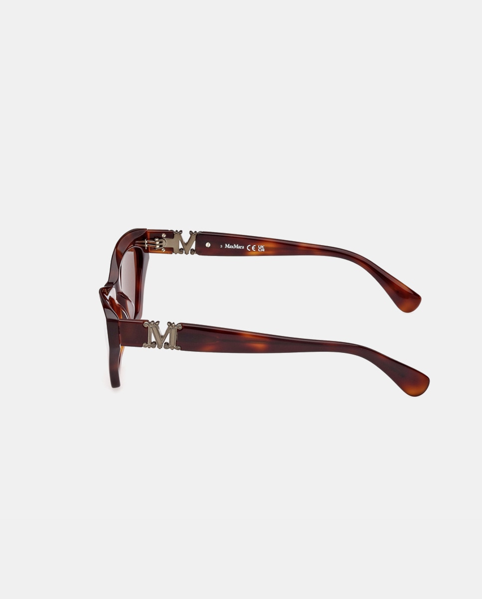 Gafas de sol de mujer cat eye de acetato en color havana · Max