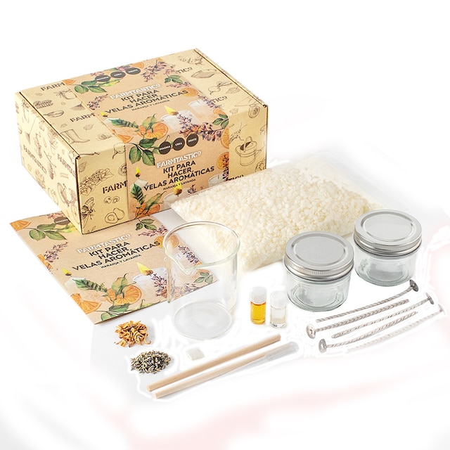 Imagen 0 de Kit para hacer Velas Aromáticas FARMTASTICo