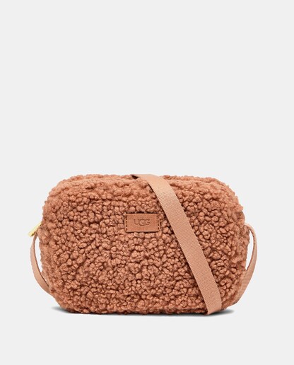 Imagem 0 de Mala a Tiracolo Pequena Janey II em Pelo de Borrego - Castanho-Claro