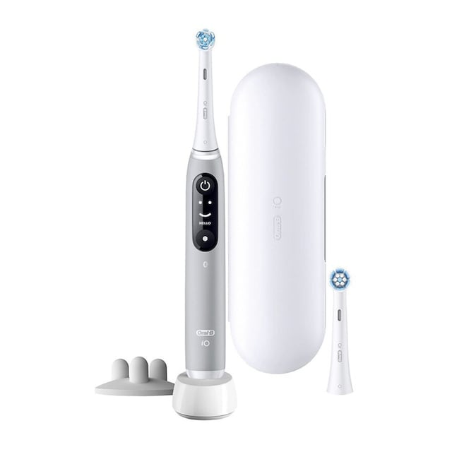 Imagem 0 de Escova de Dentes Elétrica Oral-B Braun iO 6 S com 5 Modos de Limpeza - Cinzento