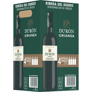 vino tinto crianza DO Ribera del Duero Caja 4 botellas 75 cl - Duron