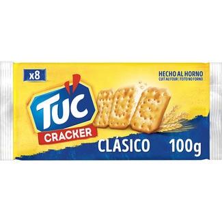 crackers clásico 8 bolsitas individuales paquete 250 g - Tuc