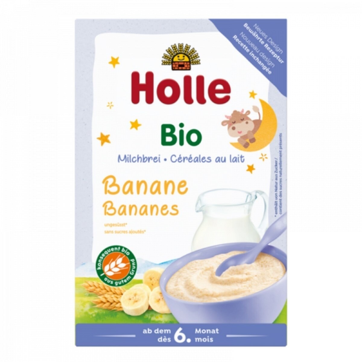 Imagem 0 de Papa Láctea Biológica Banana 6M - 250 g