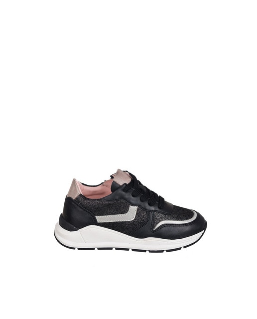 Imagen 0 de Sneaker de piel con cremallera lateral