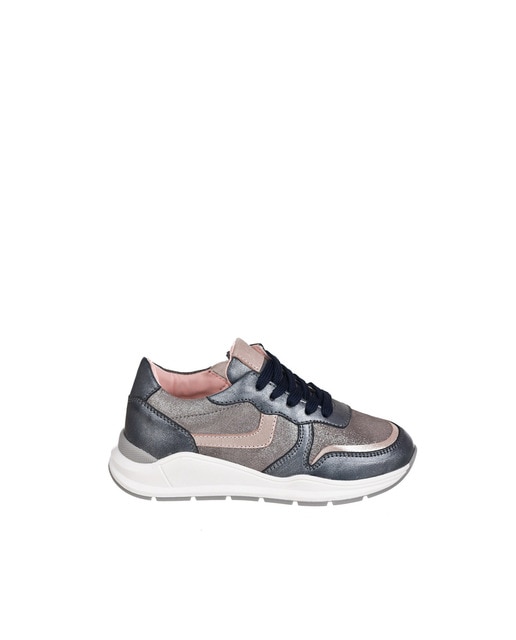 Imagen 0 de Sneaker de piel con cremallera lateral