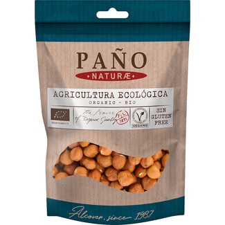 avellana con piel ecológica Sin Gluten bolsa 90 g - Paño Naturae