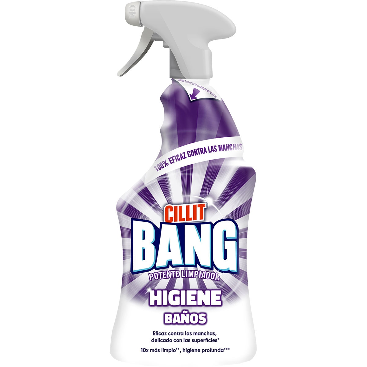 potente limpiador Higiene Baños pistola 750 ml