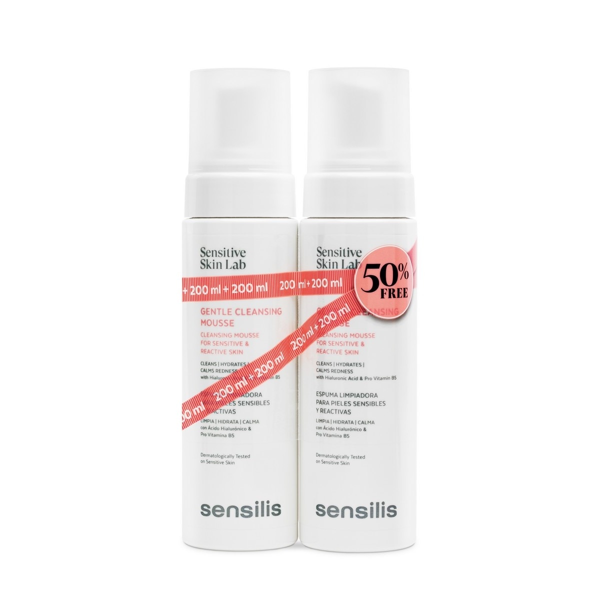 Duo Mousse de Limpeza Gentle Cleansing - 2x 200 ml 1