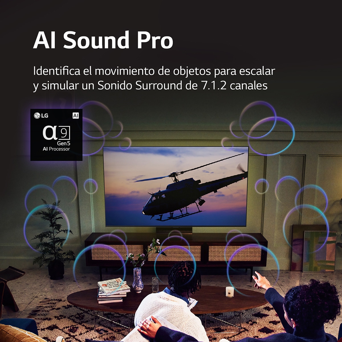 TV OLED 245 cm (97'') LG OLED97G29LA Evo Gallery Edition 4K, HDR Dolby Vision, HDR10, Dolby Atmos. Para colgar en pared con soporte incluido. Plata / Negro-10