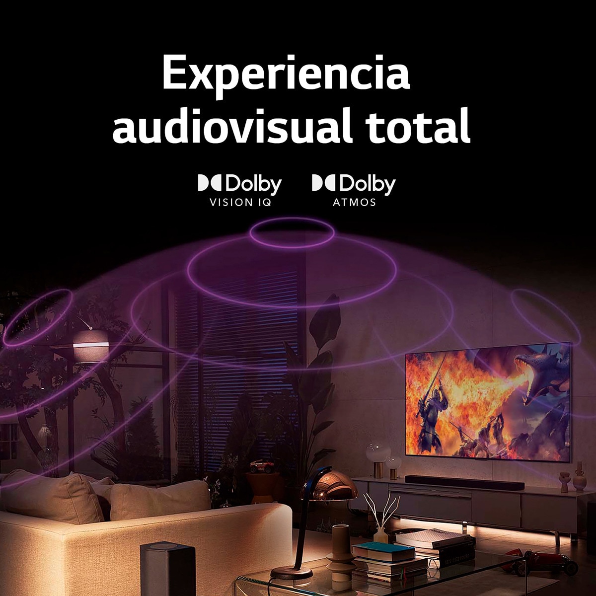 TV OLED 245 cm (97'') LG OLED97G29LA Evo Gallery Edition 4K, HDR Dolby Vision, HDR10, Dolby Atmos. Para colgar en pared con soporte incluido. Plata / Negro-15