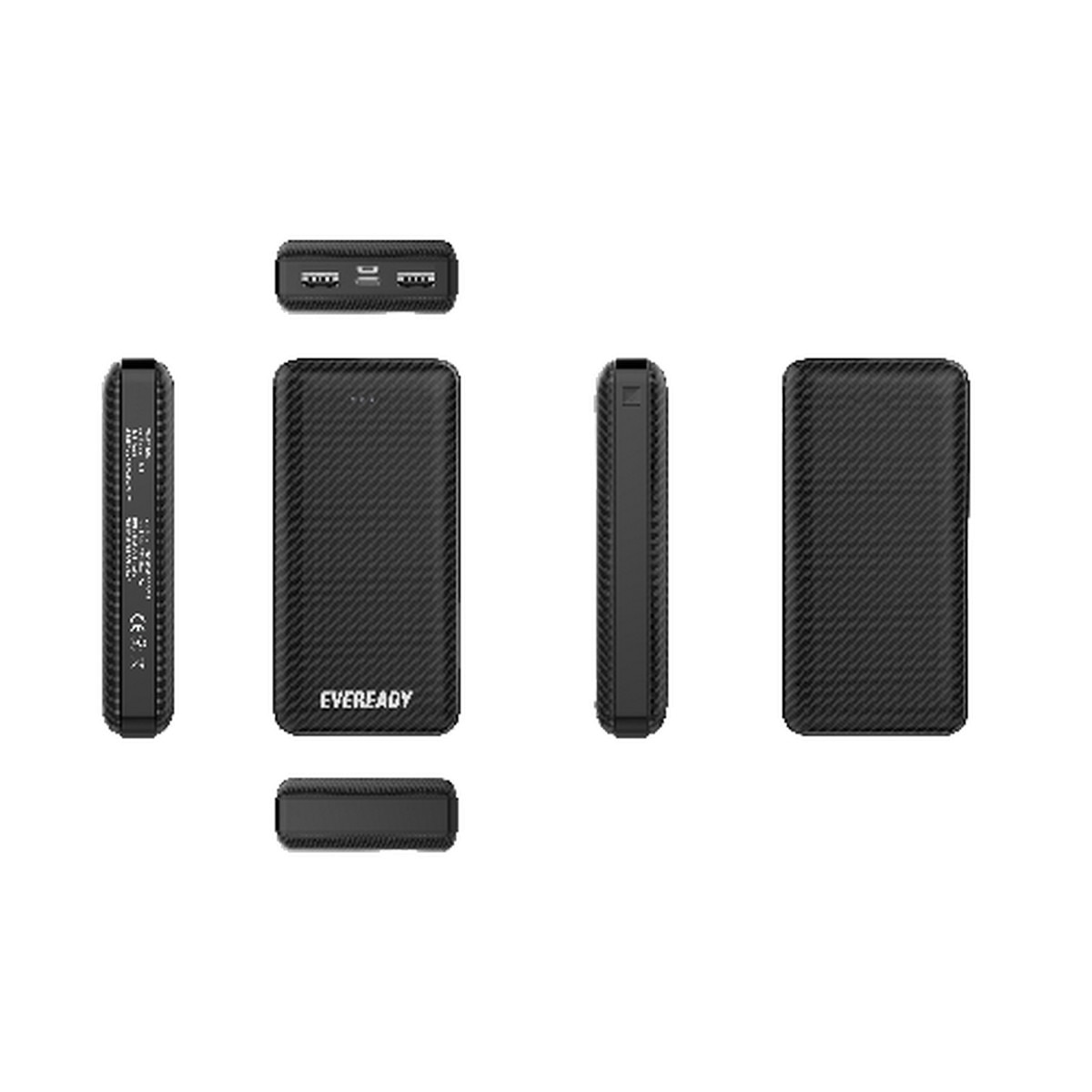 Powerbank Eveready 20.000mAh Preto-2