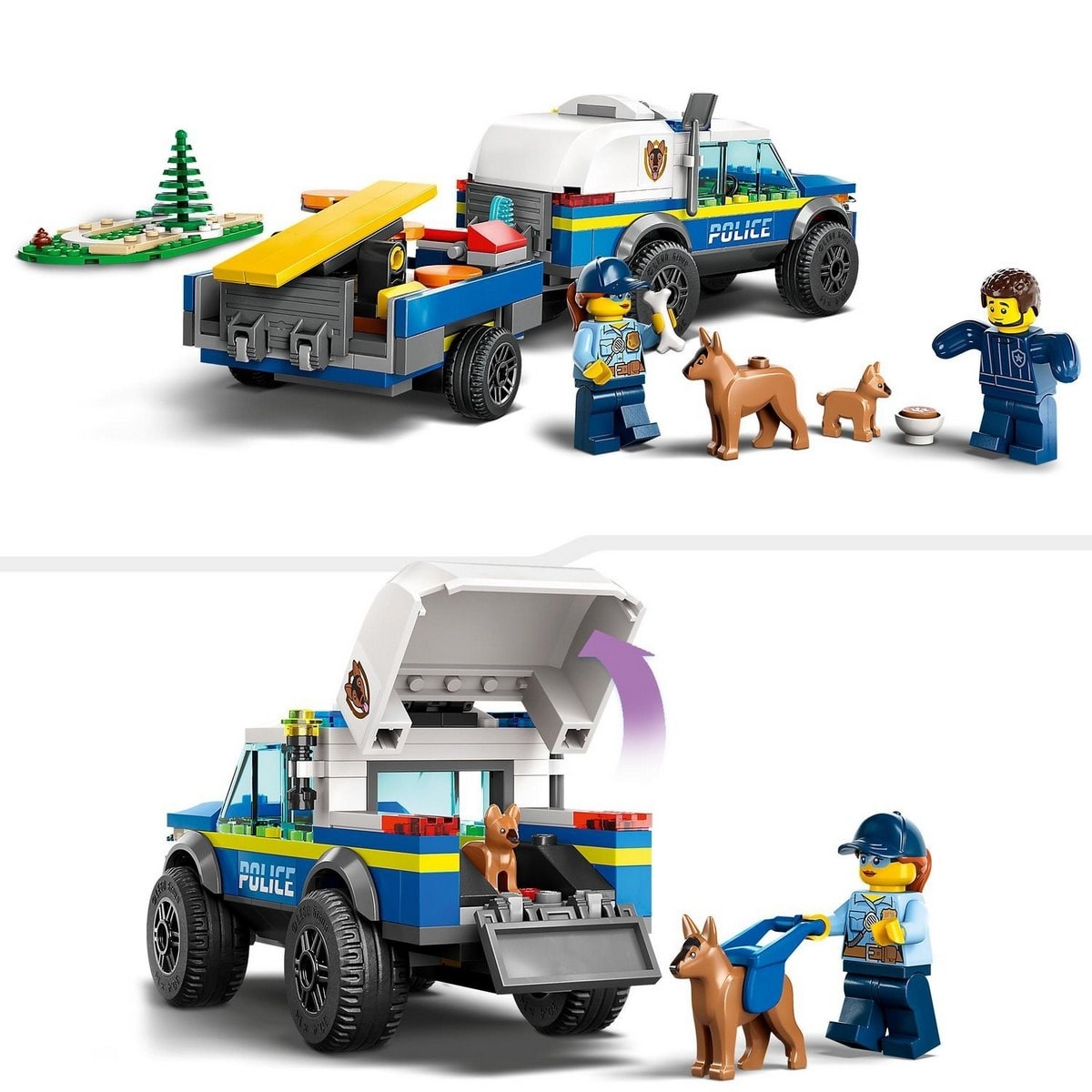 Cão-polícia Móvel Lego City 4