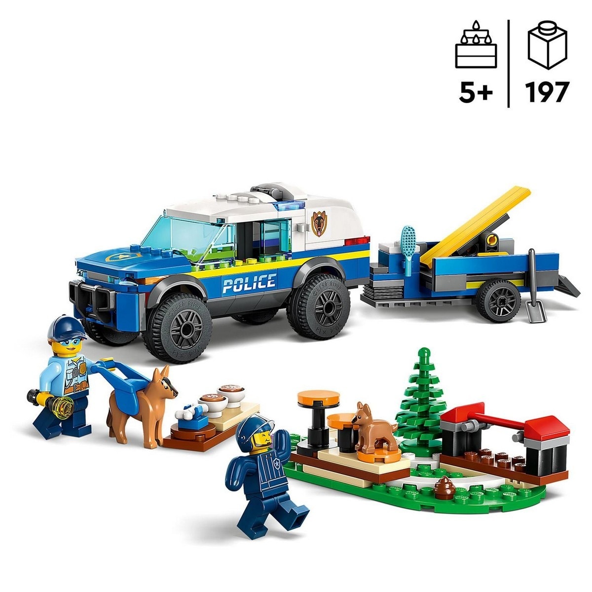Cão-polícia Móvel Lego City 3