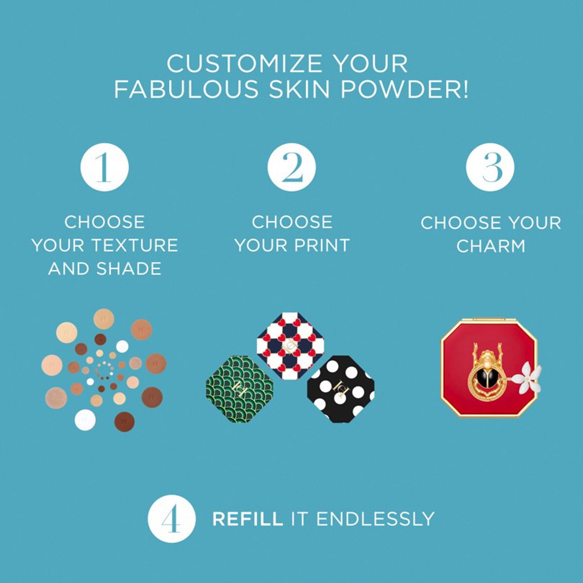 Recarga Pó compacto Fabulous Skin Powder - 10 g 60 Deep Dusk-4