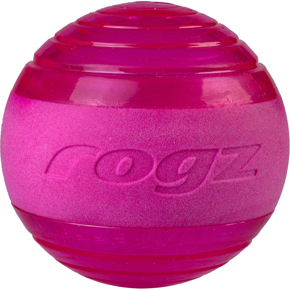 Brinquedo para Cão Bola Rosa Squeekz embalagem 1 unidade