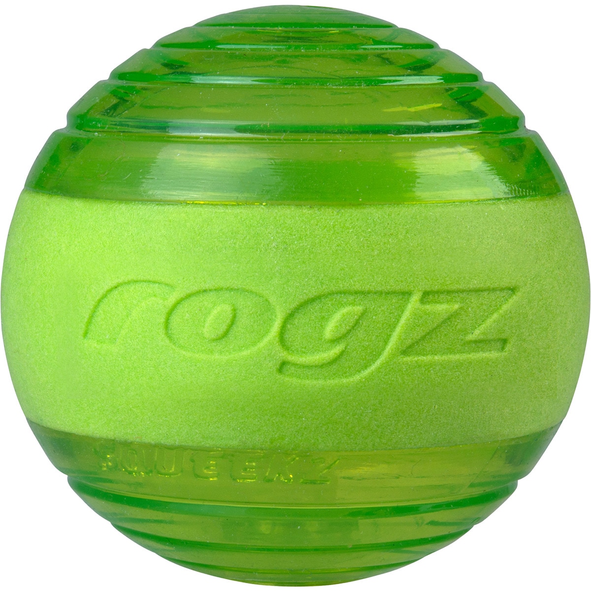 Brinquedo para Cão Bola Verde Squeekz embalagem 1 unidade