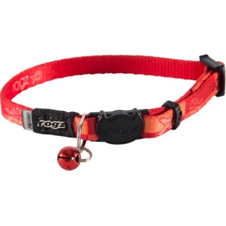 Coleira para Gato Laranja 11 mm embalagem 1 unidade - Rogz
