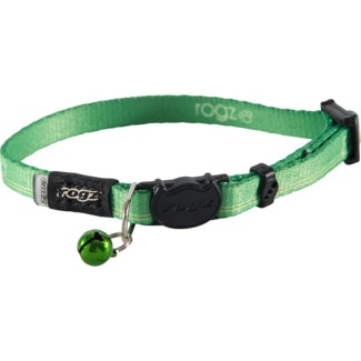 Coleira para Gato Verde 11 mm embalagem 1 unidade - Rogz