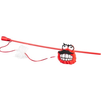 Brinquedo para Gato Cana Vermelha com Peluche embalagem 1 unidade - Rogz