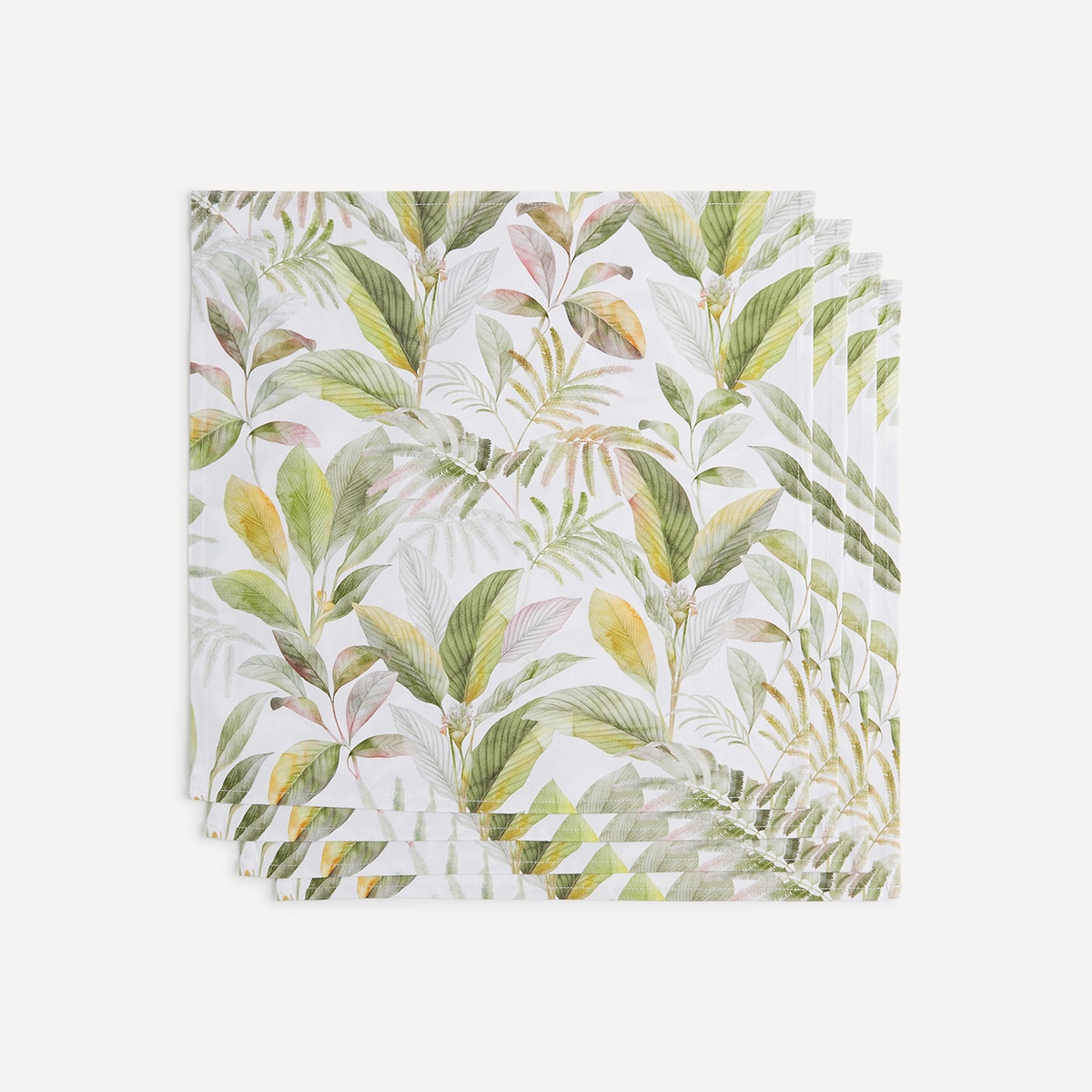 Lot de 4 serviettes de table Anori