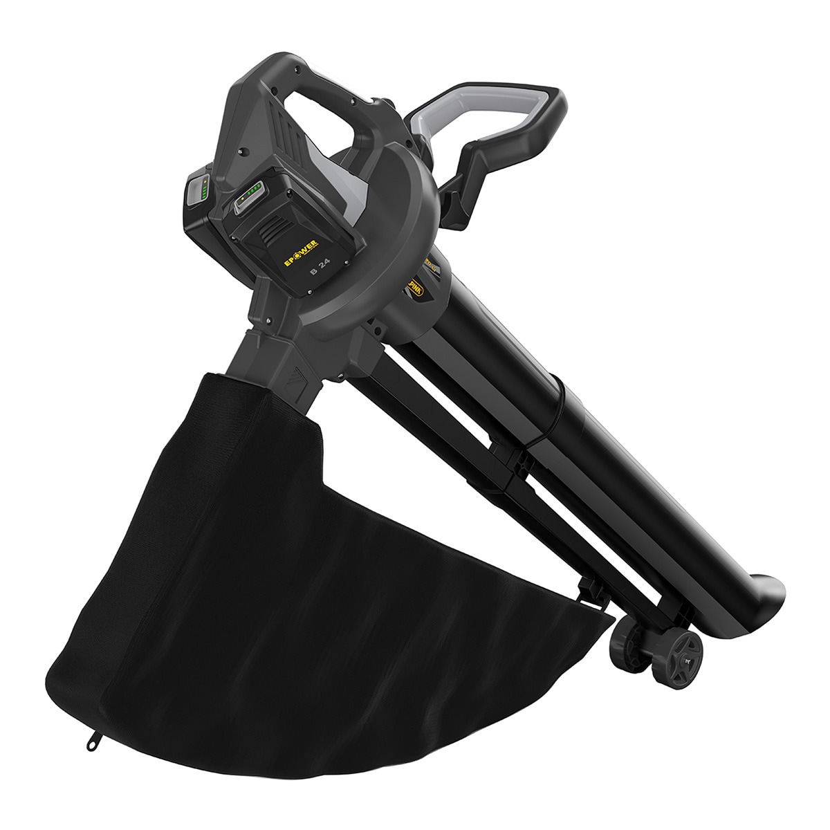 Aspirador Soplador a Batería 20 V 2 Baterías 4 Ah Cargador AVS 20 Li Kit Gris-1