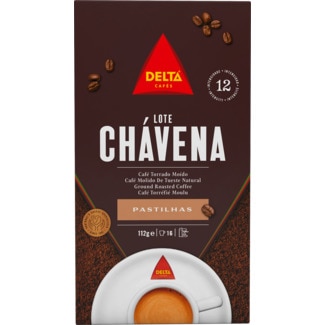 Café Lote Chávena embalagem 16 pastilhas - Delta
