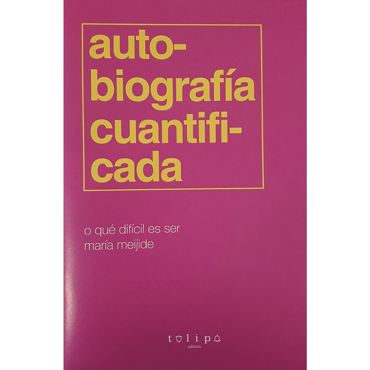 Imagem 0 de Autobiografía Cuantificada o qué difícil es ser María Meijide (Capa mole)