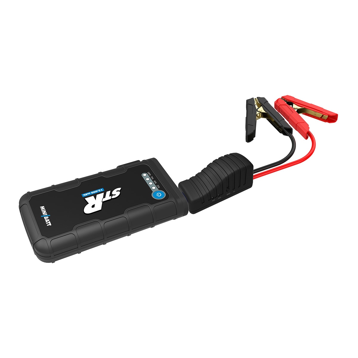 Mini Arrancador de Baterías TT40 STR 12.000 mAh Negro-6