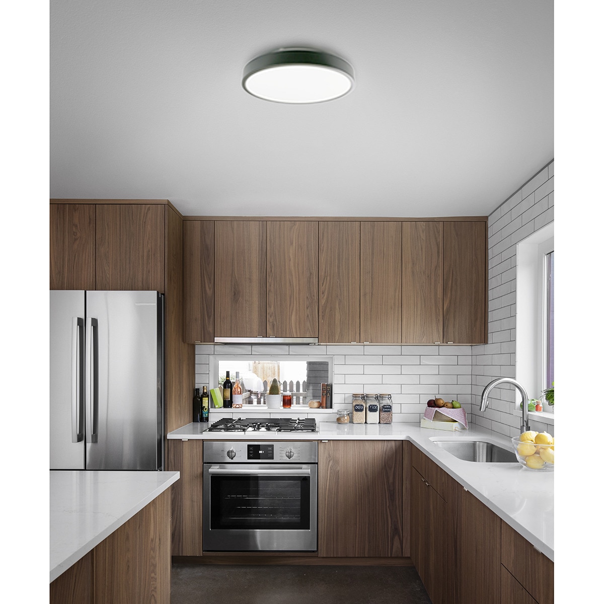 Plafón LED Redondo Road con Mando 18W 1.850 lm Blanco-5