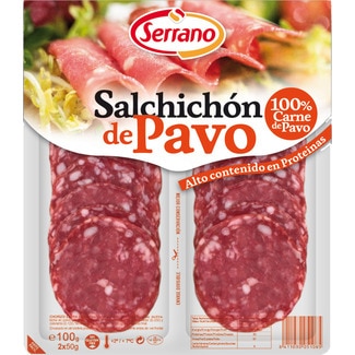 Salsichão de Perú Fatias unidade 100 g - Serrano