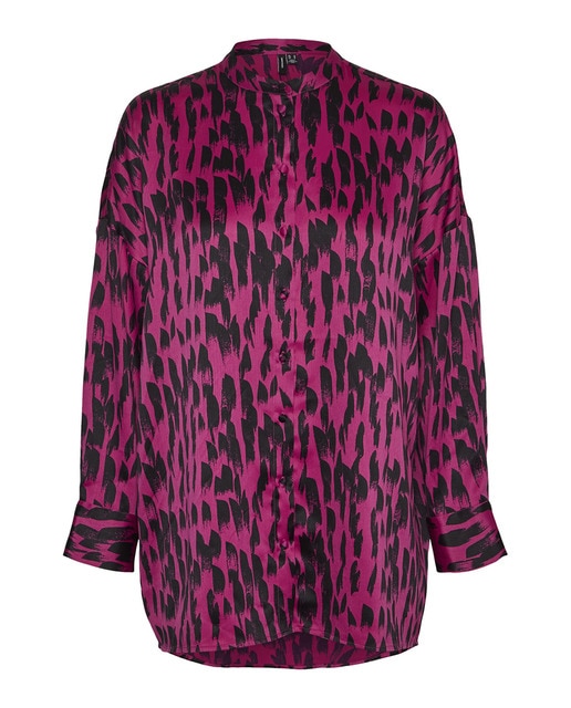 Imagen 0 de Camisa larga estampada