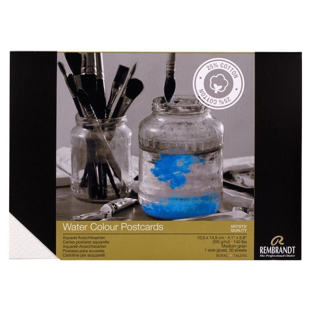 Imagem 0 de Conjunto de 30 Cartões Postal de Aguarela Rembrandt