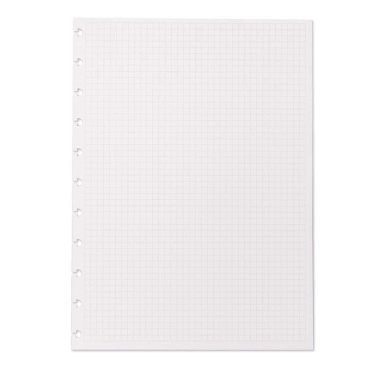 Imagem 0 de Recarga de Folhas Quadriculadas para Caderno Inteligente A4 50 Folhas