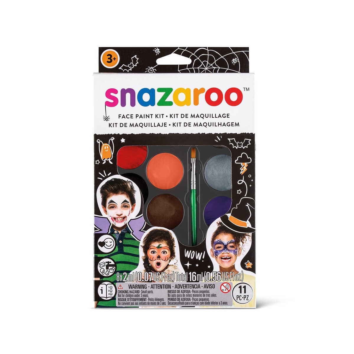 Set maquillaje Halloween Snazaroo 3