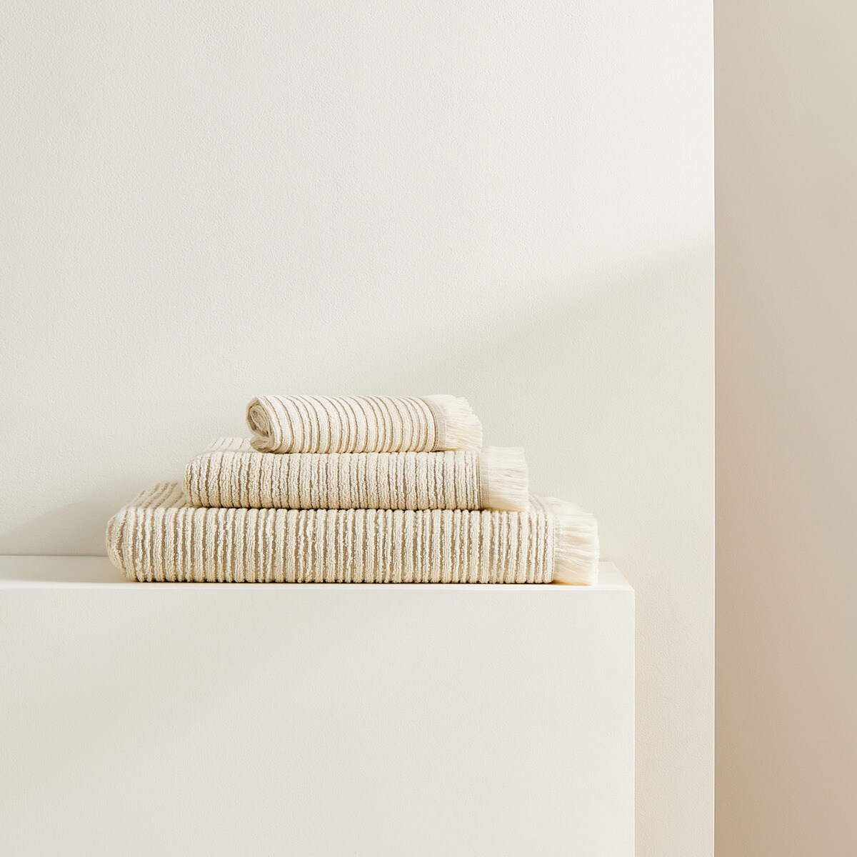 Serviette de bain et lin 550 g/m2 Salnes