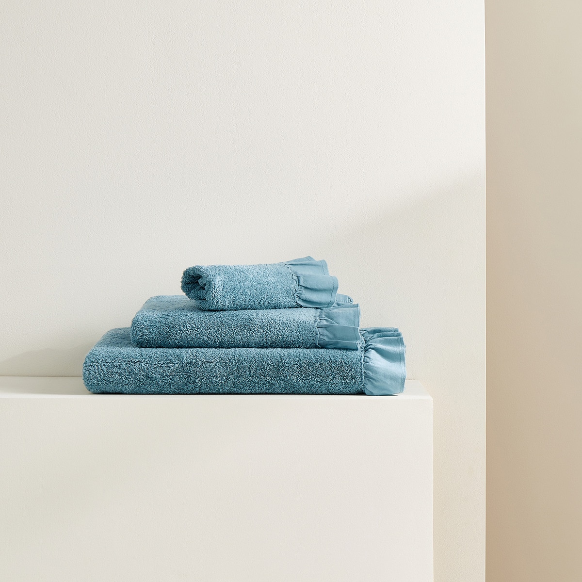 Serviette de bain 480 g/m2 Volants N