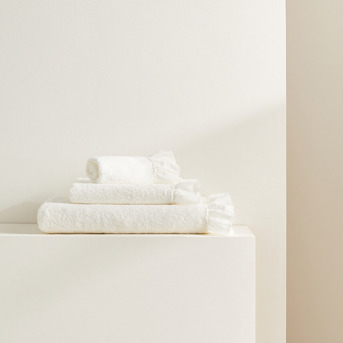 Serviette de bain 480 g/m2 Volants N