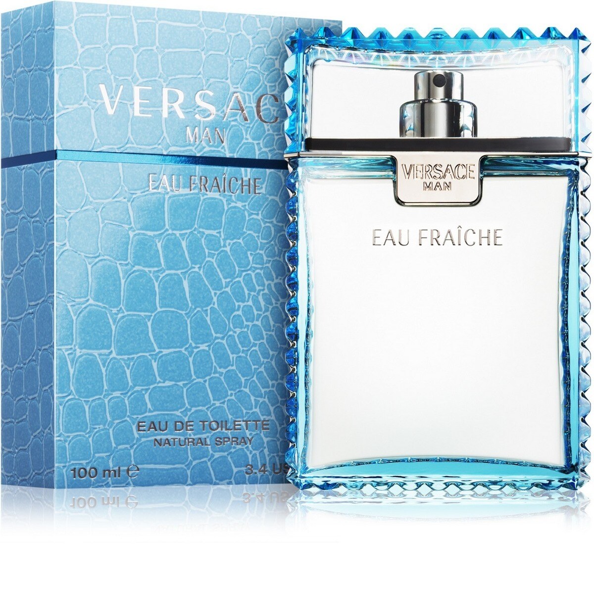 Eau de Toilette Vaporizador 100 ml Versace Man Eau Fraïche 2