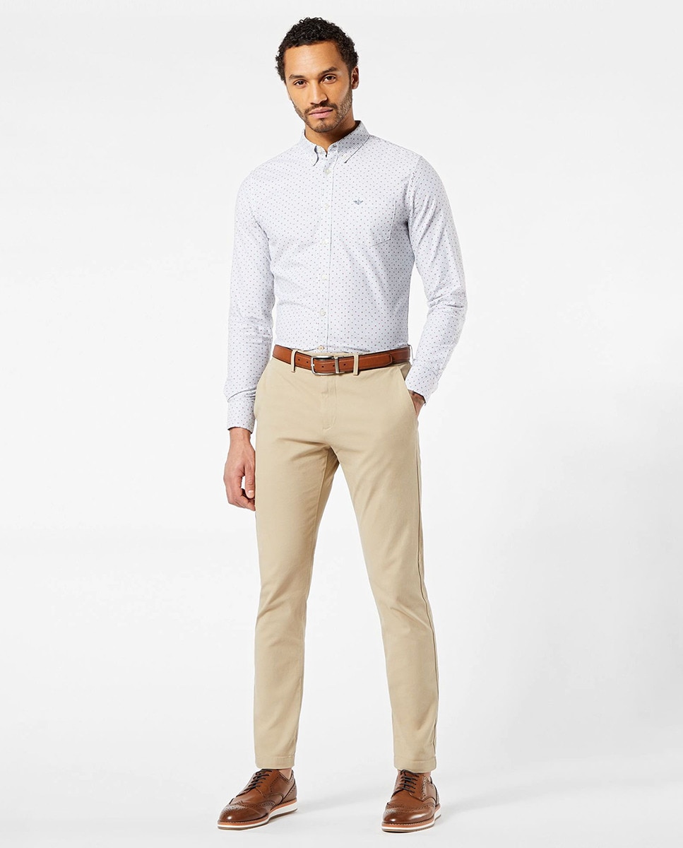 Pantalón de hombre chino elástico · Dockers · El Corte Inglés