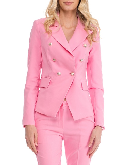 Imagen 0 de Blazer corto rosa