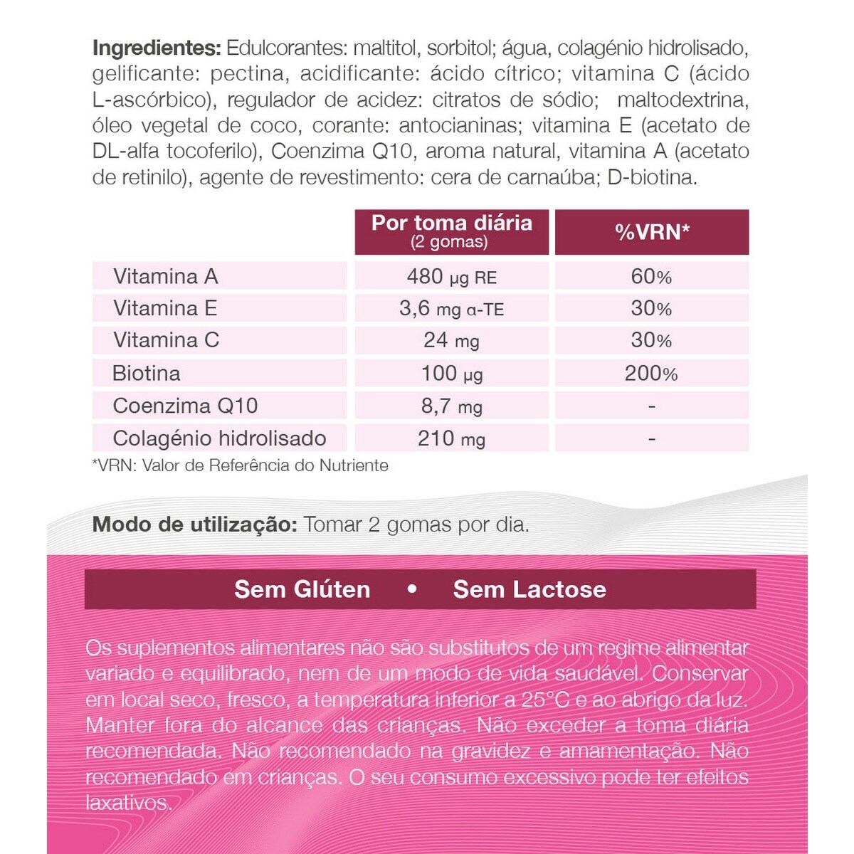 Suplemento Alimentar Colagénius Beauty Total Gummies - 60 gomas 2