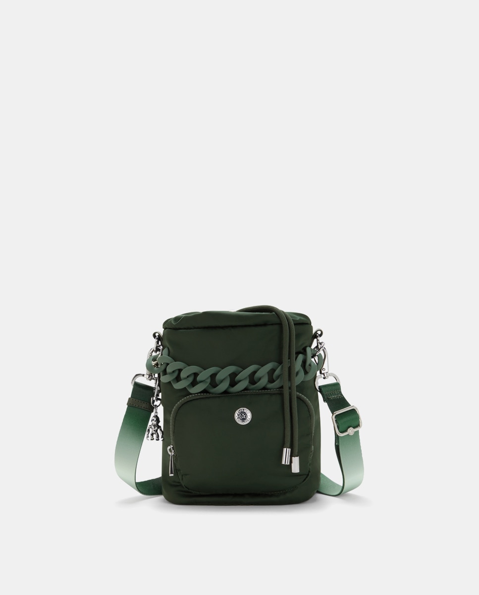 Sac porté épaule moyen foncé