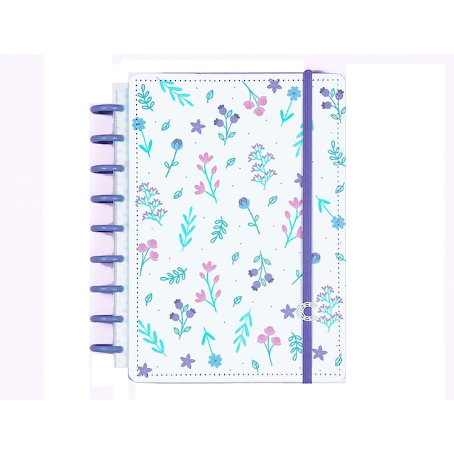 Imagen 0 de Agenda A5 80 hojas semana vista 220x155 mm Lilac Fields By Sophia Martins Caderno Inteligente